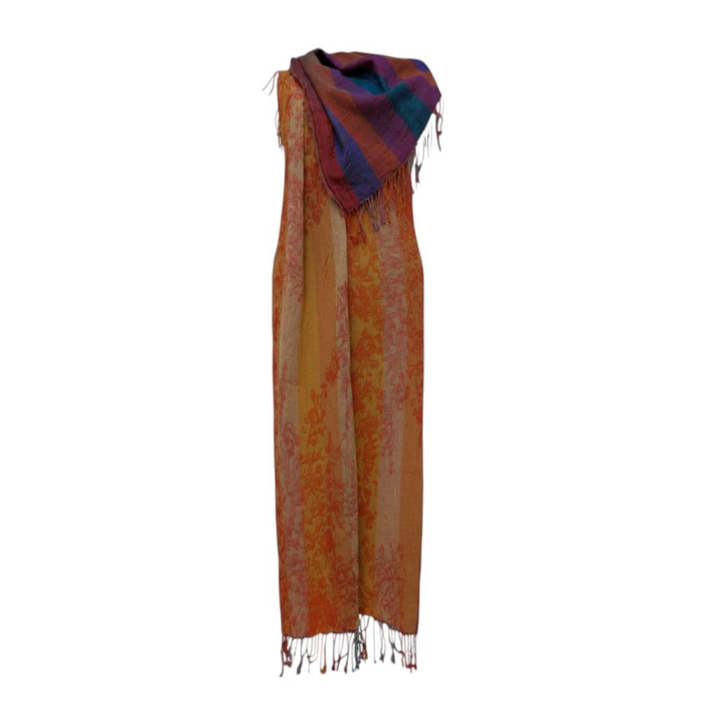 Double Sided Wool Shawl Scarf